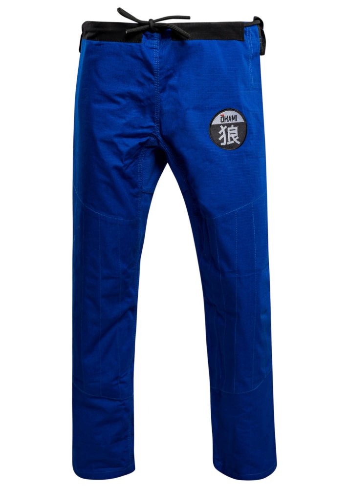 Okami Gi Hose blau